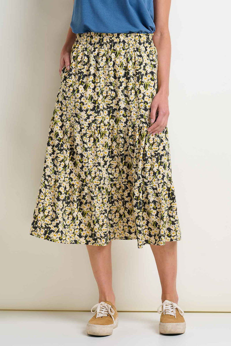 Toad Sunkissed Tiered Midi Skirt – The Foursome & Boundary Clothing