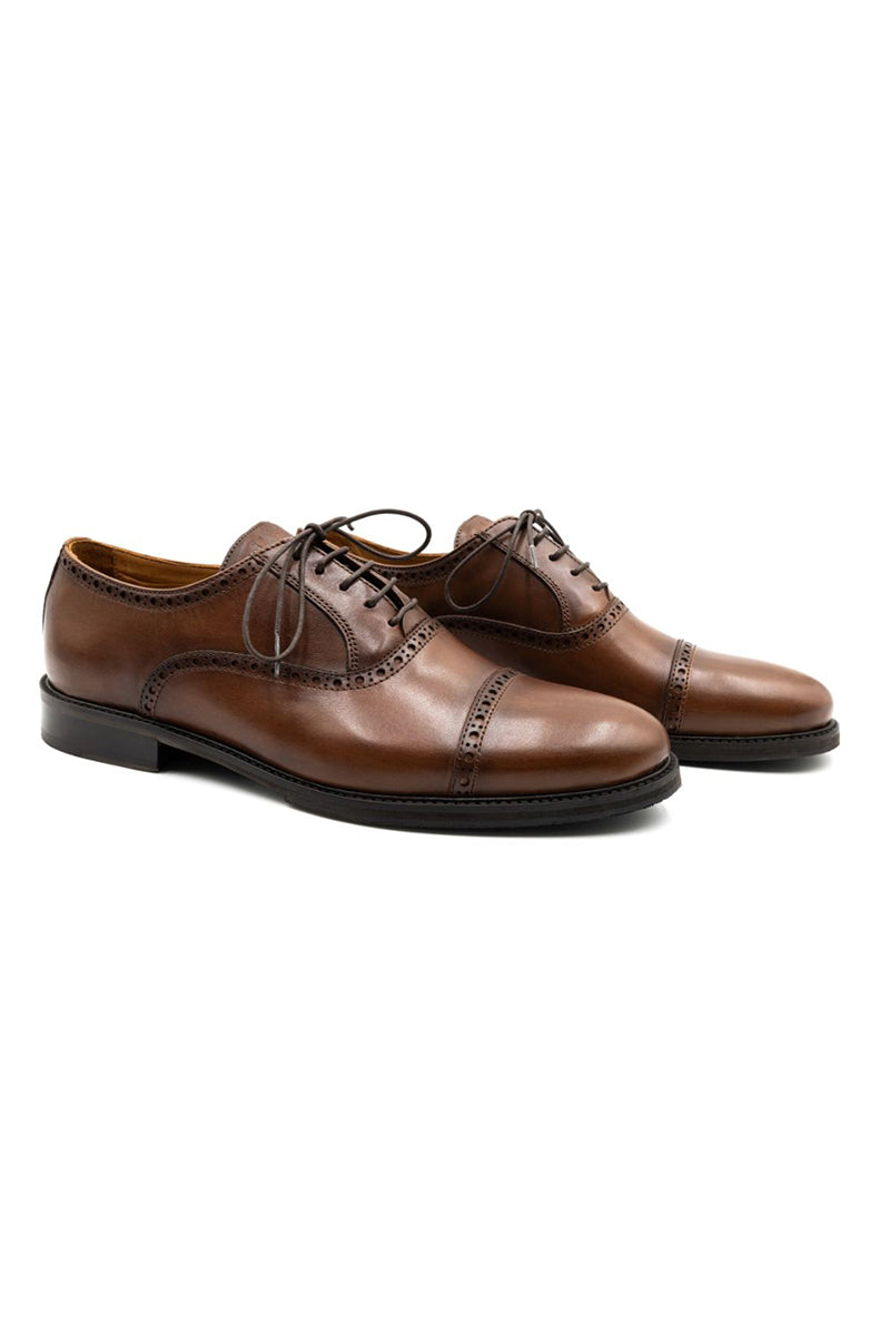 Martin Dingman Chocolate Cambridge Dress Shoe, Chocolate / 9 M