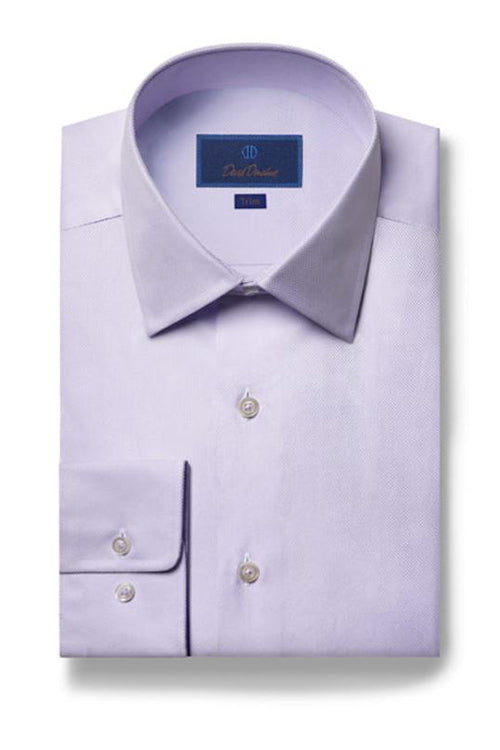 David Donahue Lilac Oxford Dress Shirt Trim Fit, Lilac / 16 1/2 x 34/35 David Donahue Lilac Oxford Dress Shirt Trim Fit, Lilac / 16 1/2 x 34/35